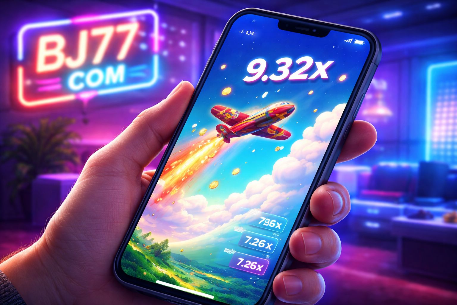 BJ77 COM গেমস | এভিয়েটর, ক্র্যাশ, ফিশিং & আর্কেড জয়